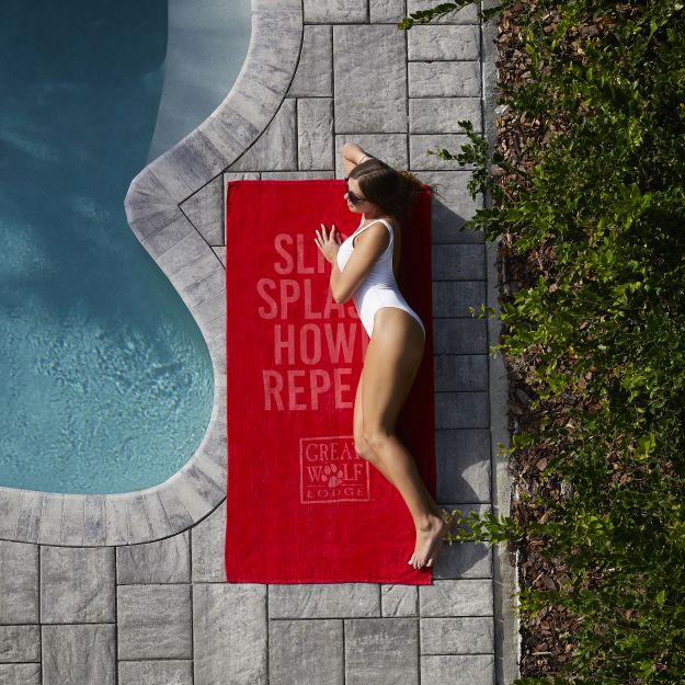 Heavyweight Colored Custom Beach Towels 35" x 70" 18 lbs/doz