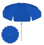 Blue 7.5 ft Patio Umbrella Customized with your Logo by Adco Marketing