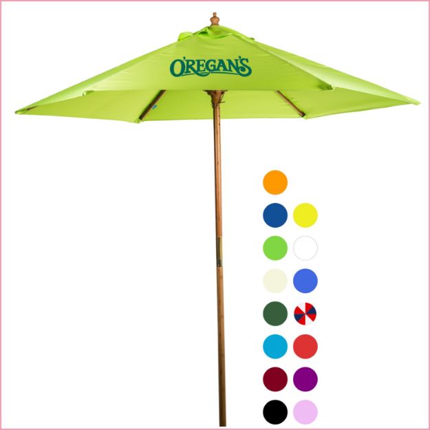 7 ft. Custom Market Umbrella