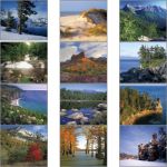 Landscapes of America Custom Wall Calendar Monthly View