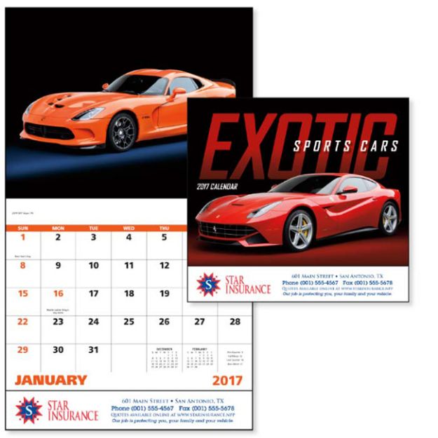 Exotic Sport Cars Sale Calendars