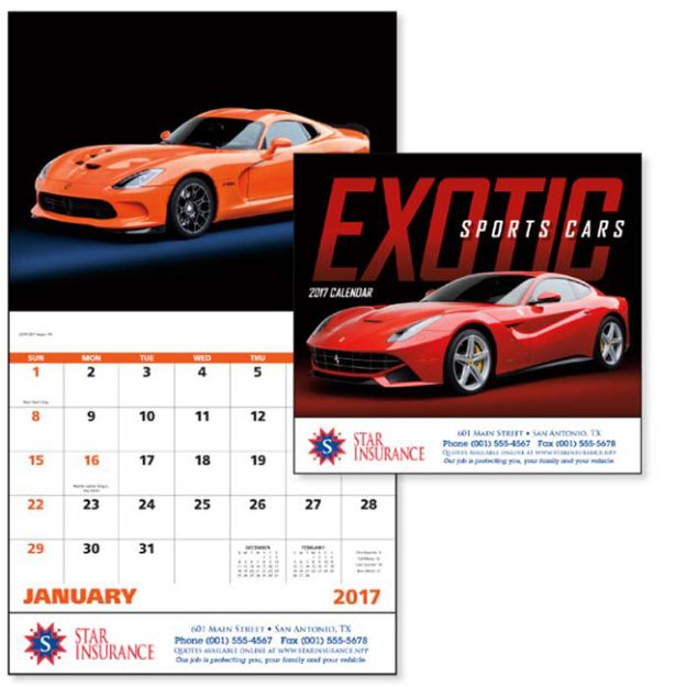 Exotic Sport Cars Sale Calendars