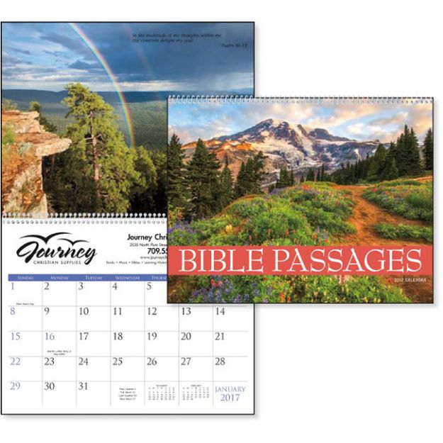 Bible Passages Custom Wall Calendars