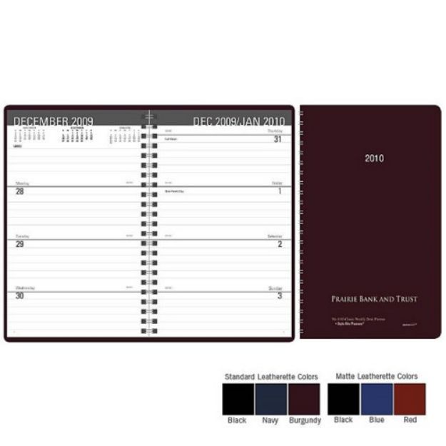Classic Promotional Weekly Desk Planners