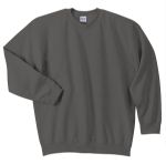 Gildan Heavy Blend Crewneck Embroidered Sweatshirts in Charcoal