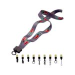 3⁄4" Custom Dye-Sublimated Full Color Polyester Lanyards