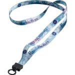 1⁄2" Full Color Custom Dye-Sublimated Polyester Lanyards
