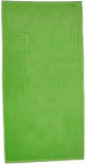 Signature Basic Weight 30"x 60" Colored Beach Towels 10.5 lbs/doz in Lime Green