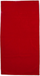 Signature Basic Weight 30"x 60" Colored Beach Towels 10.5 lbs/doz in Red