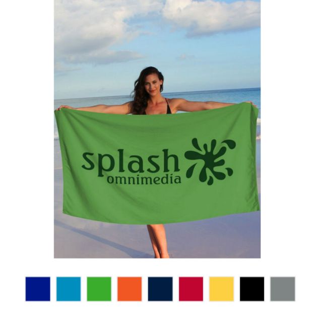Signature Superior 35" x 60" Colored Custom Beach Towels