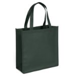 Conference tote bag in dark hunter green