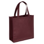 Burgundy tote bags for tradeshows