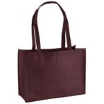 Custom Burgundy Franklin Tote Bag by Adco Marketing