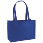 Custom Royal Blue Franklin Tote Bag by Adco Marketin