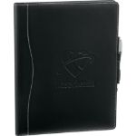 Hampton Padfolio in Black by Adco Marketing