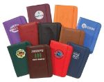Group small zippered padfolios