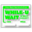 Custom Static Stick Service Decals