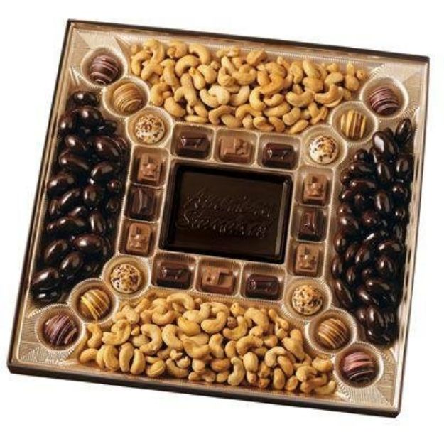 Chocolate & Nuts Custom Gift Box - Large