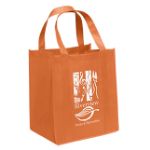 Orange Grocery Tote Bag