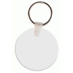 custom vinyl round key tag