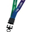 3⁄4" Tie-Dye Multicolor Lanyard