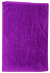 Purple Platinum Terry Velour Golf Towel customized with your logo by Adco Marketing