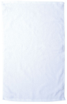 White Platinum Terry Velour Golf Towel customized with your logo by Adco Marketing