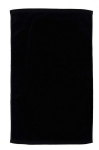 Black Platinum Terry Velour Golf Towel customized with your logo by Adco Marketing