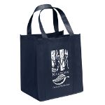 Black Grocery Tote Bag