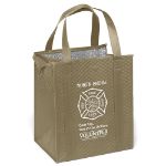 Khaki Therm-O-Tote customized with your logo by Adco Marketing