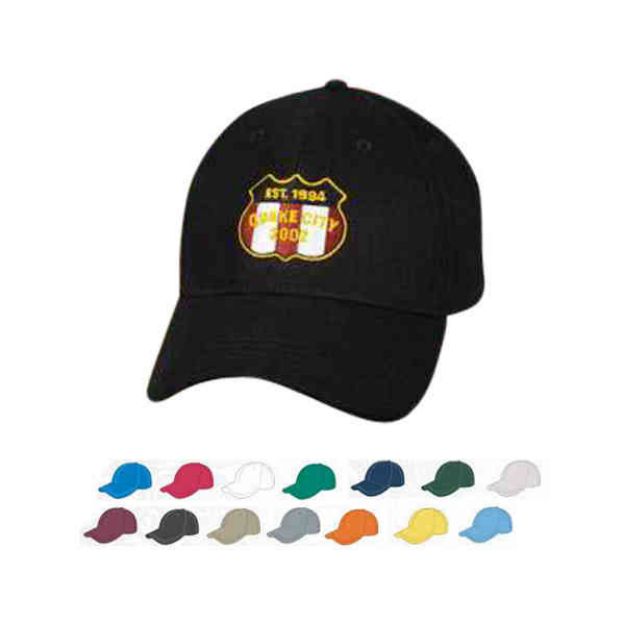Bargain Structured Cotton Twill Embroidered Cap