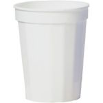 16 oz. Fluted Custom Stadium Cups White