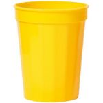 16 oz. Fluted Custom Stadium Cups Yellow