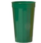22 oz. Fluted Stadium Cups Green