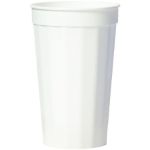 22 oz. Fluted Stadium Cups White