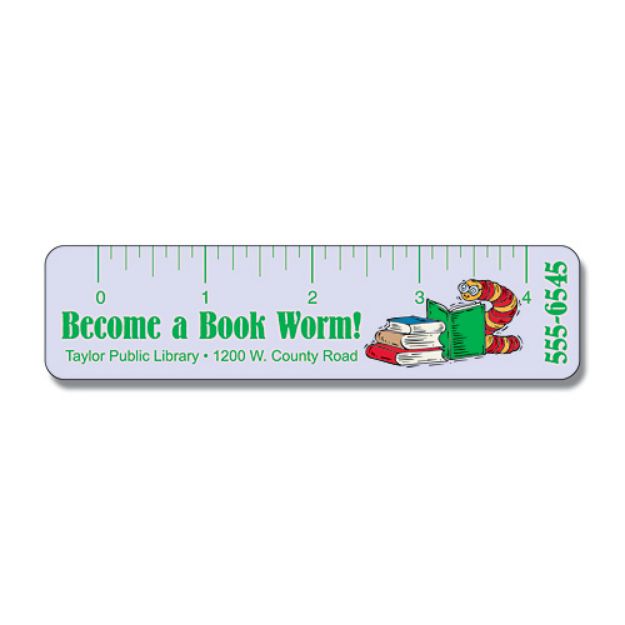 Laminated Bookmark  1.25x5 Rectangle