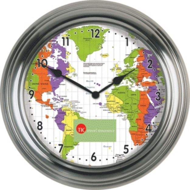 13 1/2" Custom Metal Wall Clock