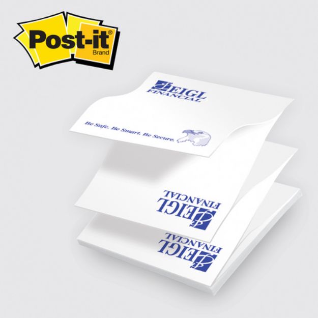Post-it® Custom Printed Pop-up Notes — 2-3/4" x 3" - 50 Sheets