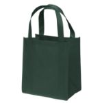 Custom Hunter Green Little Thunder Tote Bag by Adco Marketin