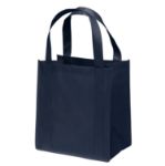 Custom Navy Blue Little Thunder Tote Bag by Adco Marketin