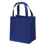 Custom Royal Blue Little Thunder Tote Bag by Adco Marketin