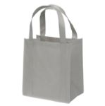 Custom Gray Little Thunder Tote Bag by Adco Marketin