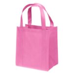 Custom Bright Pink Little Thunder Tote Bag by Adco Marketing