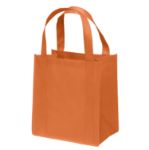 Custom Orange Little Thunder Tote Bag