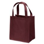 Custom Burgundy Little Thunder Tote Bag