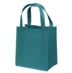 Custom Teal  Little Thunder Tote Bag