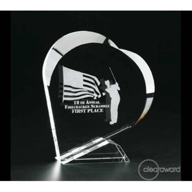 Clearaward Crystal Heart