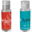 2 oz Custom Hand Sanitizers with Full Color Label & Flip or Disc Lid