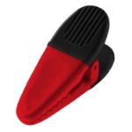 Black/Red Custom Magnetic Memo Holder / Clip