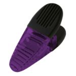 Black/Translucent Purple Custom Magnetic Memo Holder / Clip